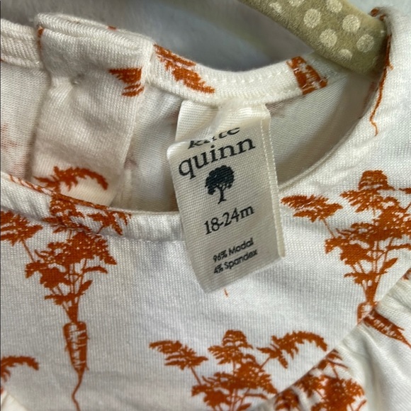 Kate Quinn Floral Ruffle Dress Carrots Print - Picture 3 of 6